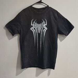 Men's Black Spiderman tee size Medium
